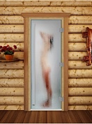 картинка Дверь Престиж Фотопечать А097 для бани и сауны