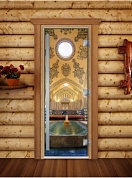 картинка Дверь Престиж Фотопечать А027 для бани и сауны