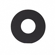 картинка Накладка черная декоративная d250 0,7 мм КПД Круглая