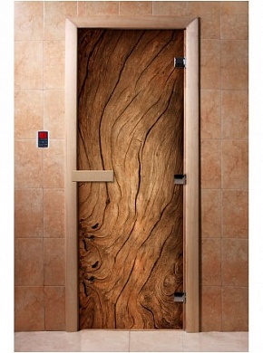 картинка Дверь С Фотопечатью A052 для бани и сауны