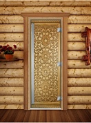 картинка Дверь Престиж Фотопечать А021 для бани и сауны
