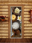 картинка Дверь Престиж Фотопечать А058 для бани и сауны