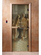 картинка Дверь С Фотопечатью A071 для бани и сауны