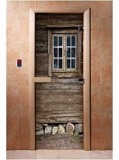 картинка Дверь С Фотопечатью A042 для бани и сауны