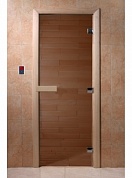 картинка Дверь "Бронза" для бани и сауны