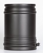 картинка Элемент трубы 250 мм РМ25 (Черный)