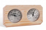 картинка Термогигрометр SAWO 221-THVA осина для бани и сауны