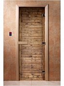картинка Дверь С Фотопечатью A020 для бани и сауны