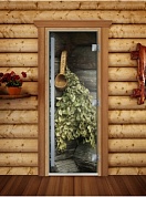 картинка Дверь Престиж Фотопечать А003 для бани и сауны