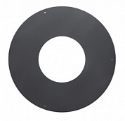 картинка Накладка черная декоративная d120 0,7 мм 500х500 КПД Квадратная
