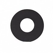 картинка Накладка черная декоративная d120 0,7 мм КПД Круглая