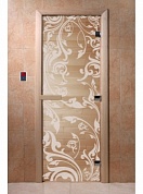 картинка Дверь "Венеция прозрачная" для бани и сауны
