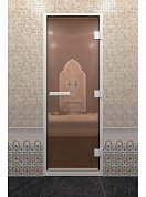 картинка Дверь "Хамам Бронза" для бани и сауны