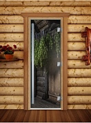 картинка Дверь  Престиж Фотопечать А002 для бани и сауны