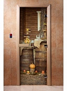 картинка Дверь С Фотопечатью A073 для бани и сауны