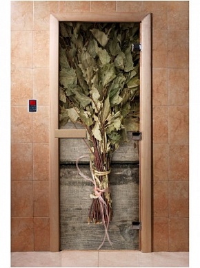 картинка Дверь С Фотопечатью A011 для бани и сауны