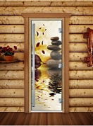 картинка Дверь Престиж Фотопечать А056 для бани и сауны