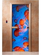картинка Дверь С Фотопечатью A088 для бани и сауны