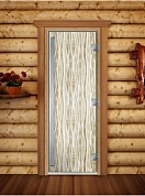 картинка Дверь Престиж Фотопечать А055 для бани и сауны