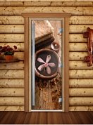 картинка Дверь Престиж Фотопечать А009 для бани и сауны