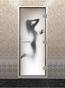 картинка Дверь "Хамам фотопечать" для бани и сауны