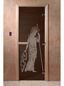картинка Дверь  "Рим черный жемчуг" для бани и сауны